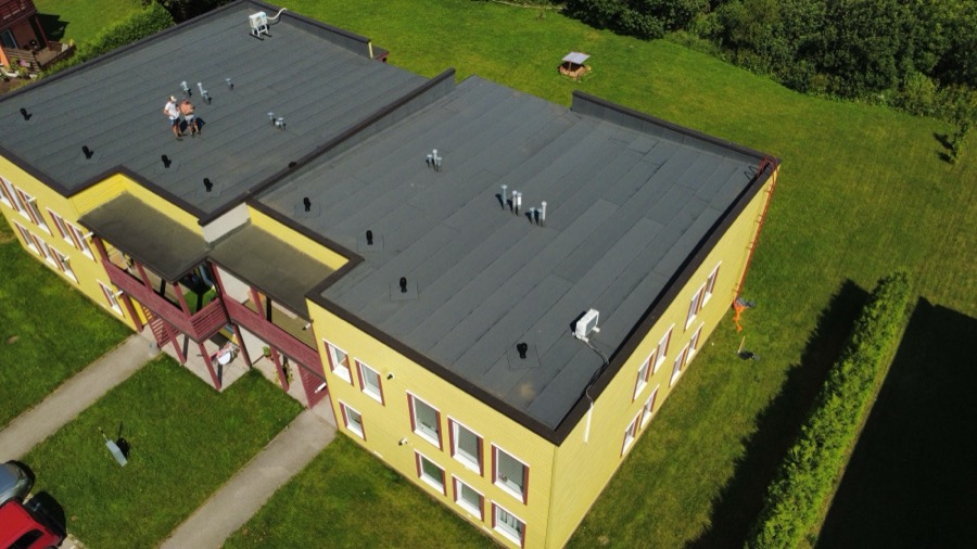 Salu 45 lamekatuse tööd - Pärast